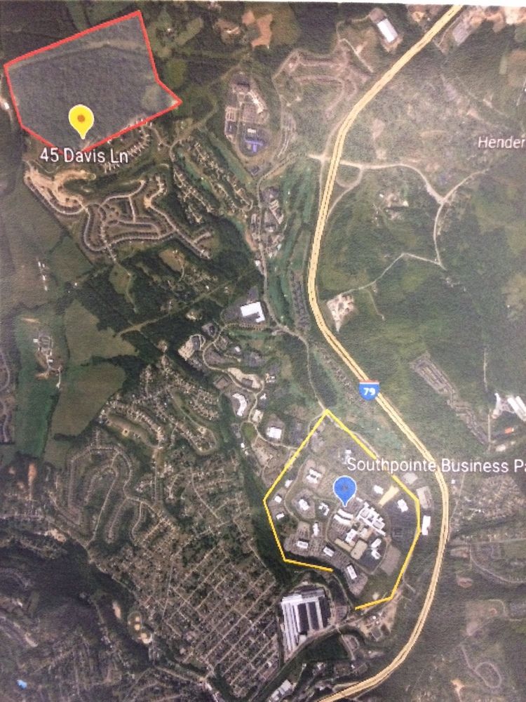 Southpointe: 88 Acres of land For Sale: 45 Davis Ln, Canonsburg, PA 15317